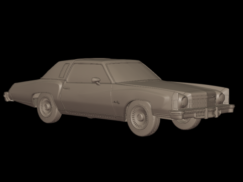Chevrolet monte carlo 75 Model do druku 3D