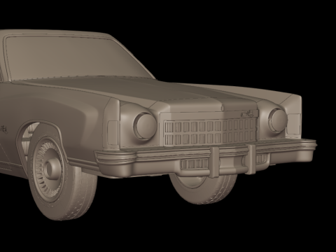 Chevrolet monte carlo 75 Model do druku 3D