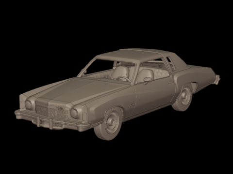 Chevrolet monte carlo 75 Model do druku 3D