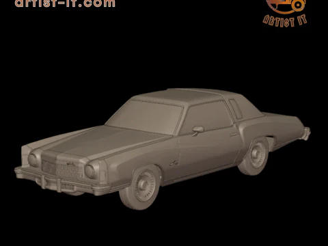 Chevrolet monte carlo 75 3D Print Model