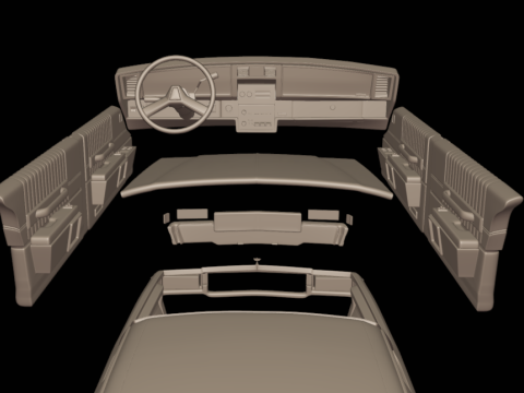 Chevrolet caprice 1987 3D Принт Модель