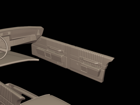 Chevrolet caprice 1987 3D Принт Модель