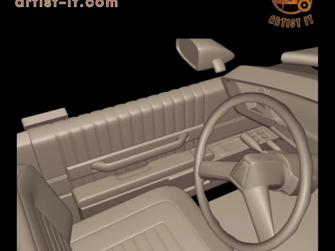 Chevrolet caprice 1987 3D Print Model