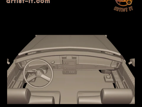 Chevrolet caprice 1987 3D Print Model