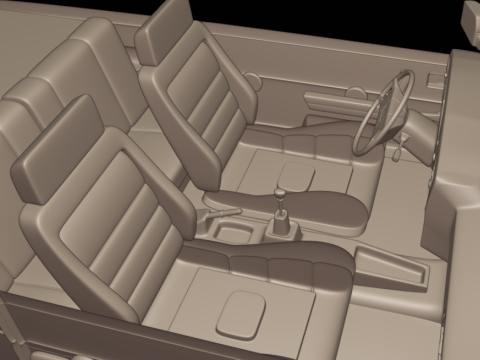 Chevrolet br monza sl e 2 door 1984 Modelo de Impressão 3D