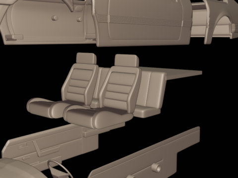 Chevrolet br monza sl e 2 door 1984 Modelo de Impressão 3D