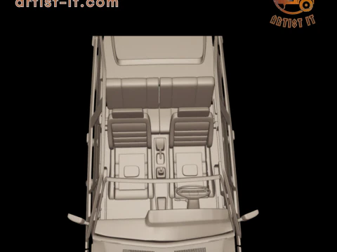 Chevrolet br monza sl e 2 door 1984 3D Print Model