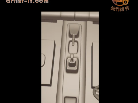 Chevrolet br monza sl e 2 door 1984 3D Print Model