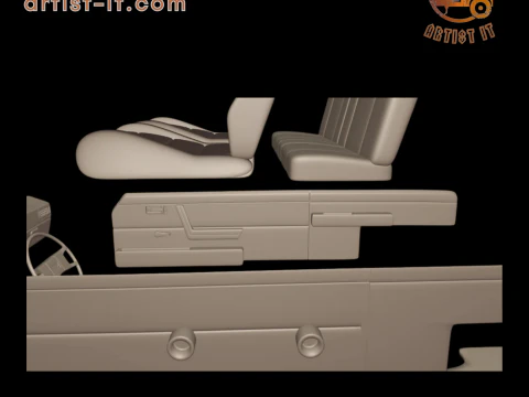 Chevrolet br monza sl e 2 door 1984 3D Print Model