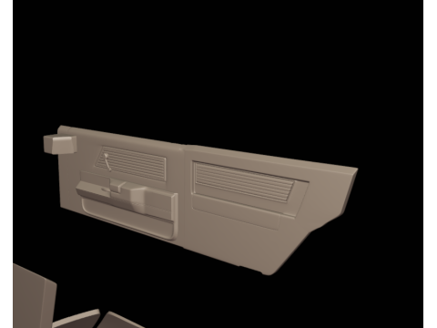 Chevrolet malibu 1981 four doors 3D Druckmodell