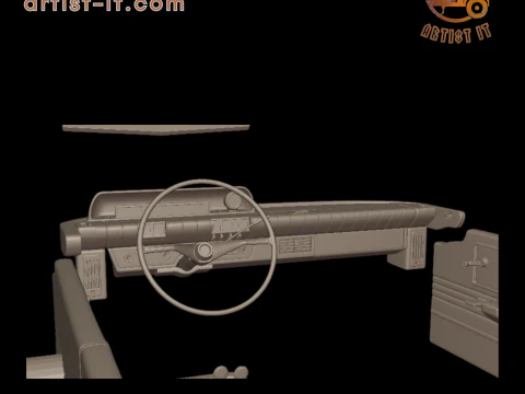 Buick LeSabre 1959 four doors 3D PRINT MODEL 3D Print Model