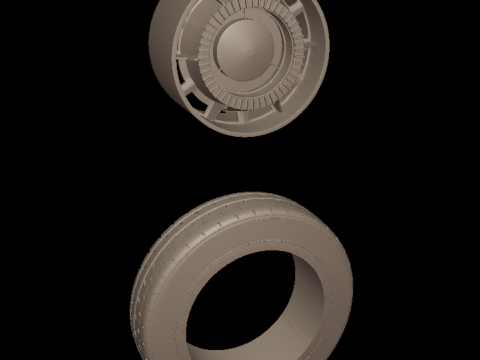 Buick LeSabre 1959 four doors 3D PRINT MODEL Modello di stampa 3D