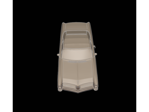 Pontiac bonneville 1966 3D Print Model