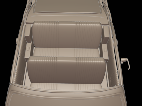 Pontiac bonneville 1966 3D Print Model