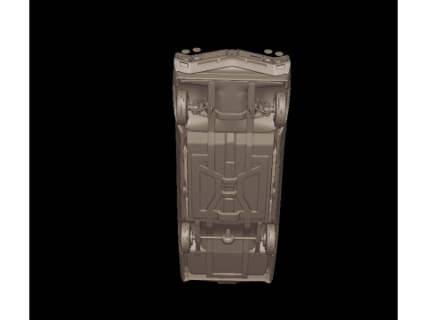 Buick electra 225 1968 two doors 3d print model 3D 프린트 모델
