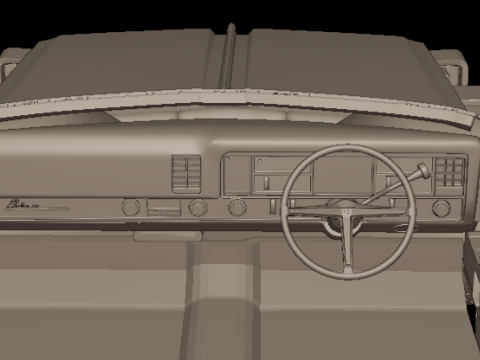 Buick electra 225 1968 two doors 3d print model 3D 프린트 모델