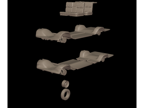 Buick Electra 225 1968 convertible 3D Print Model