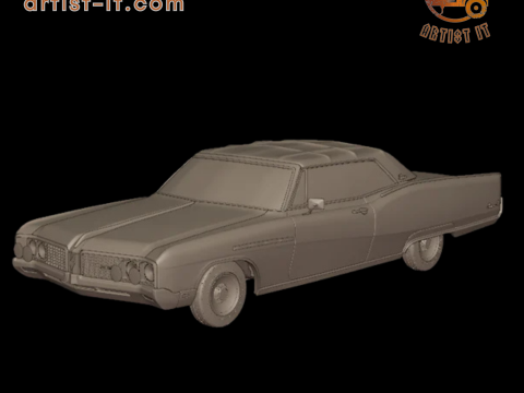 Buick Electra 225 1968 cabriolet 3D printmodel