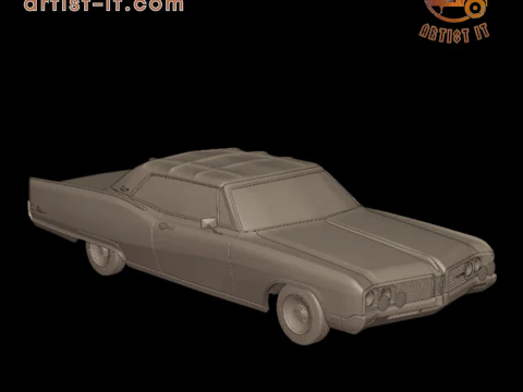 Buick Electra 225 1968 convertible 3D Print Model