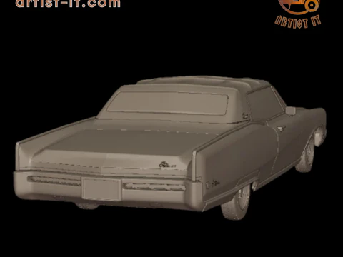 Buick Electra 225 1968 convertible 3D Print Model