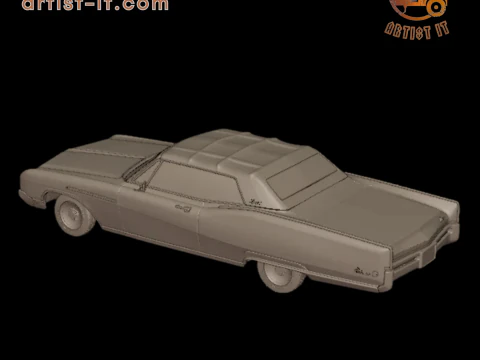 Buick Electra 225 1968 convertible 3D Print Model