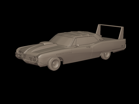 Custom buick electra 225 1968 convertable 3d print model 3Dプリントモデル