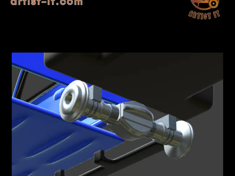 2018 CHEVY SILVERADO TRUCK 3D Print Model