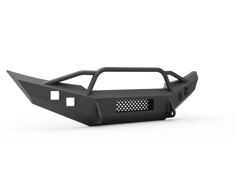 Off road bumper O-B-4 3Dプリントモデル