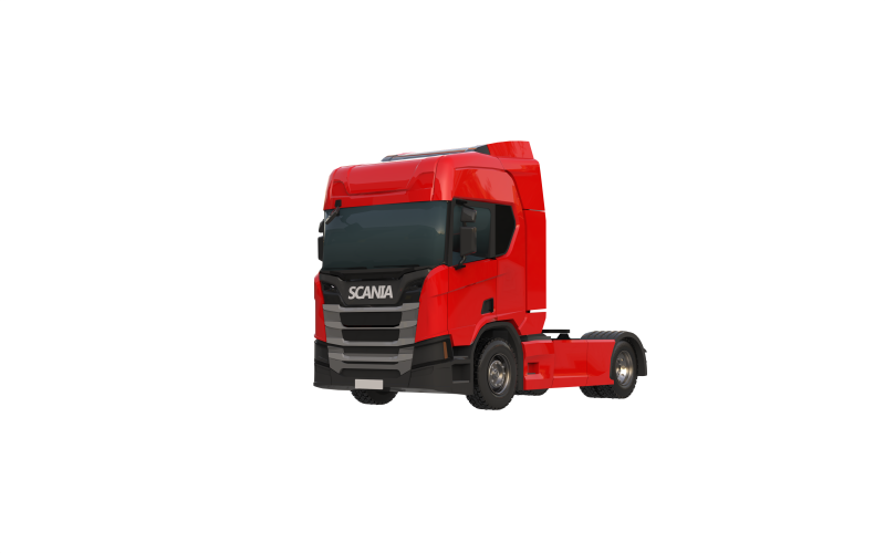 SCANIA KR R 500 TRUCK 3D Print Model .c4d .max .obj .3ds .fbx .stl .blend 