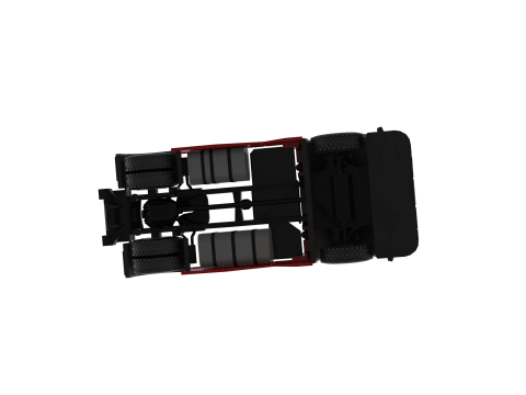 SCANIA KR R 500 TRUCK 3D Print Model