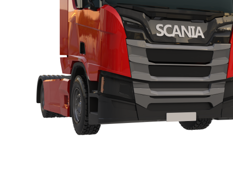 SCANIA KR R 500 TRUCK 3D Print Model