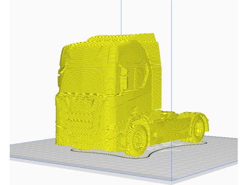 SCANIA KR R 500 TRUCK 3D Print Model