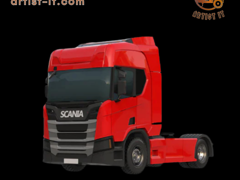 SCANIA KR R 500 VRACHTWAGEN 3D printmodel