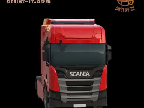 SCANIA KR R 500 TRUCK 3D Print Model