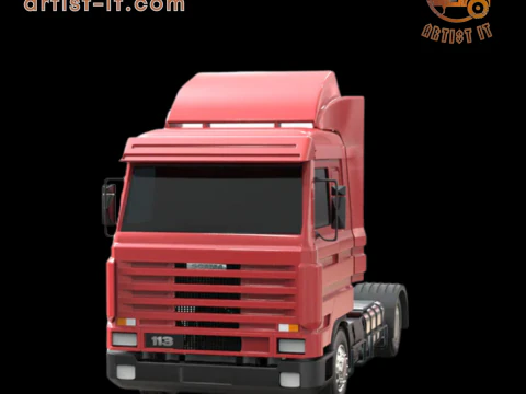 Scania 113 M truck mdoel 3D Print Model