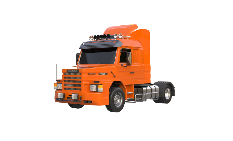 SCANIA T 113 H 1993 TRUCK Modello di stampa 3D .c4d .max .obj .3ds .fbx .stl .blend 