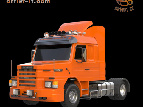 SCANIA T 113 H VRACHTWAGEN uit 1993 3D printmodel