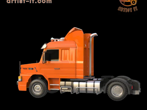 SCANIA T 113 H 1993 TRUCK 3D Print Model
