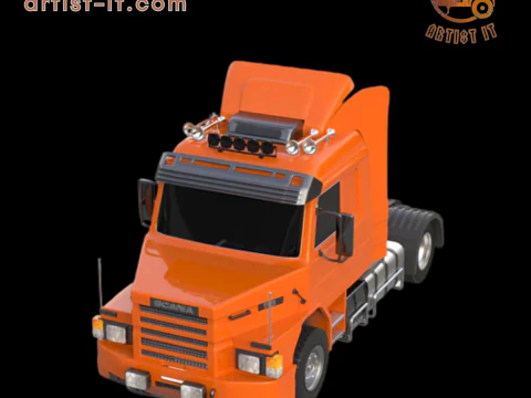 SCANIA T 113 H 1993 TRUCK 3D Print Model