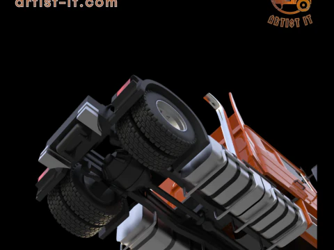SCANIA T 113 H 1993 TRUCK 3D Print Model