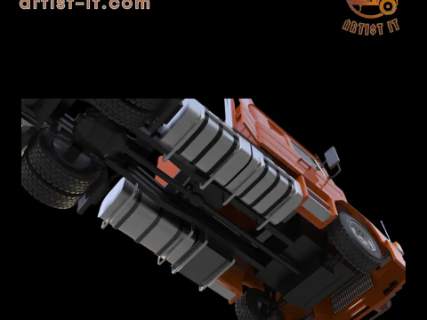SCANIA T 113 H 1993 TRUCK 3D Print Model