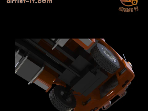 SCANIA T 113 H 1993 TRUCK 3D Print Model