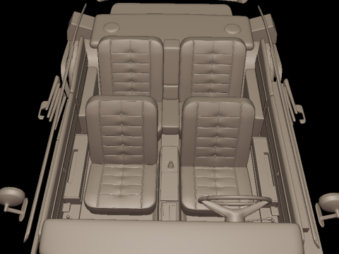 Buick riviera 1963 Modello di stampa 3D