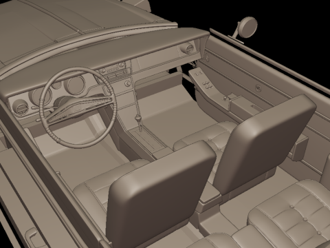 Buick riviera 1963 Modello di stampa 3D