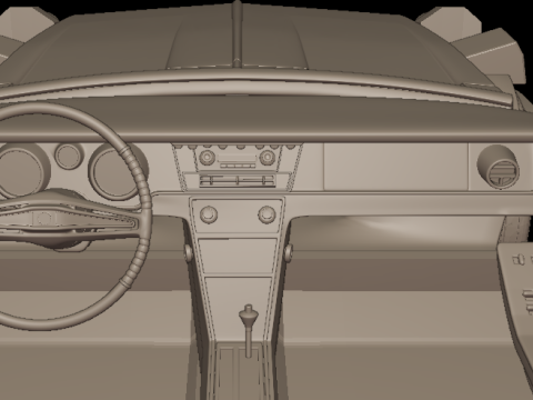 Buick riviera 1963 Modello di stampa 3D