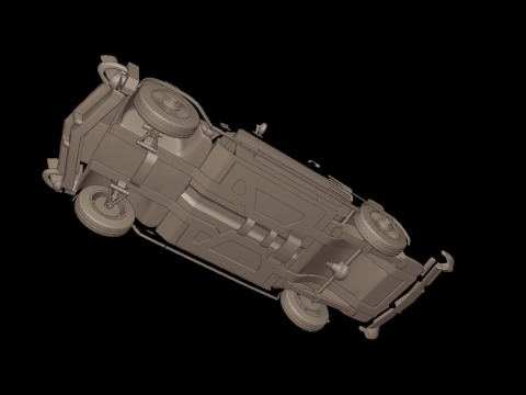 Buick riviera 1963 Modello di stampa 3D