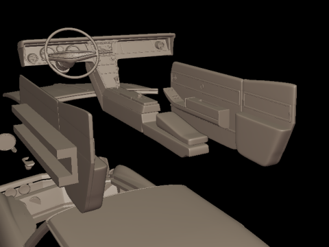 Buick riviera 1963 Modello di stampa 3D