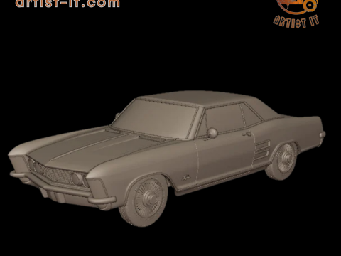 Buick Riviera 1963 3D printmodel
