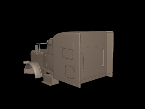 2020 PETERBILT 389 TRUCK 3D PRINT MODEL 3D Принт Модель