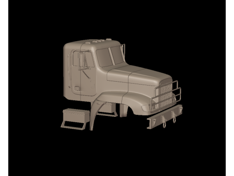 Freightliner M916A1 3d print model 3D 打印模型